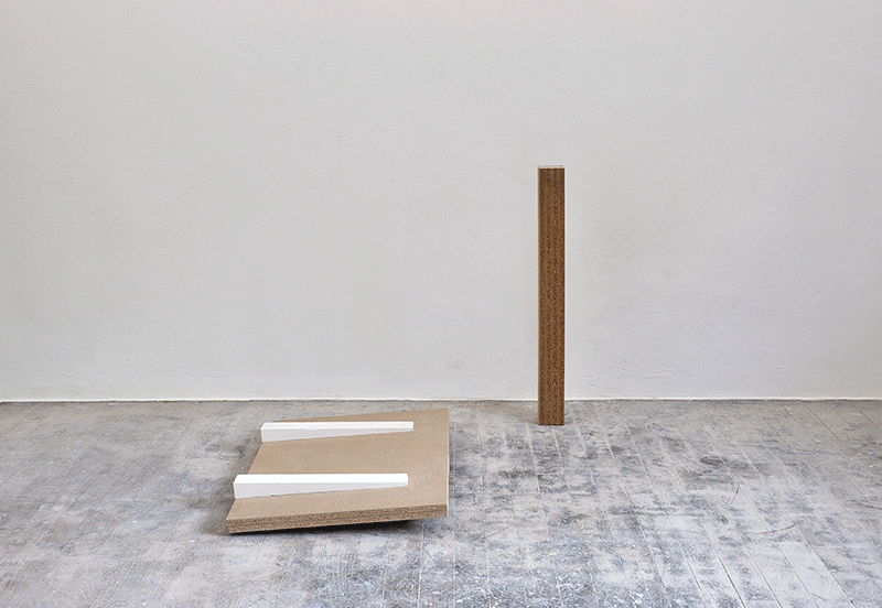 O.T. (2-teilige Bodensituation Nr.1), 2014