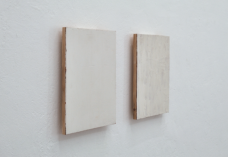 O.T. (2 Holztafeln), 2014