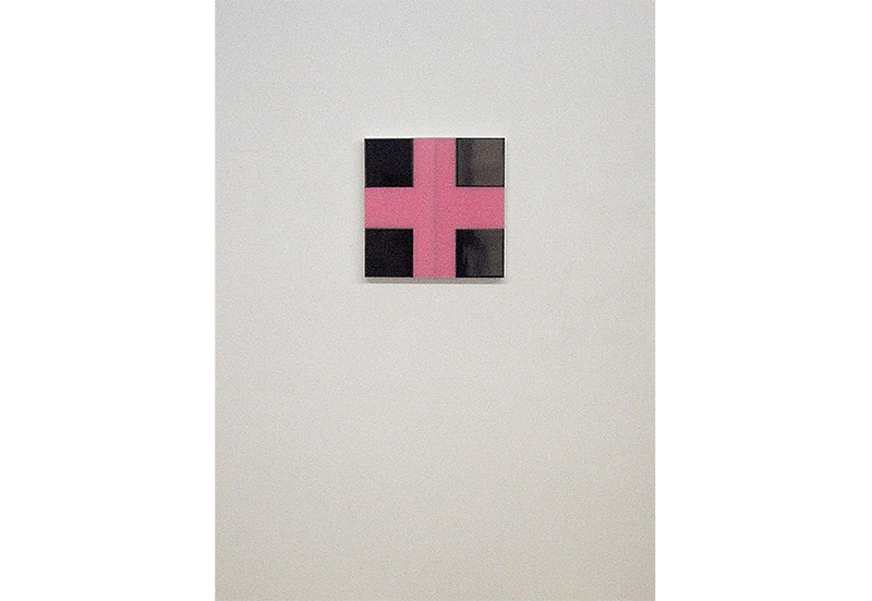 O.T., (Pinkfarbenes Kreuz), 2008